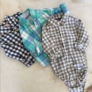 Carters 24 month button up shirts
